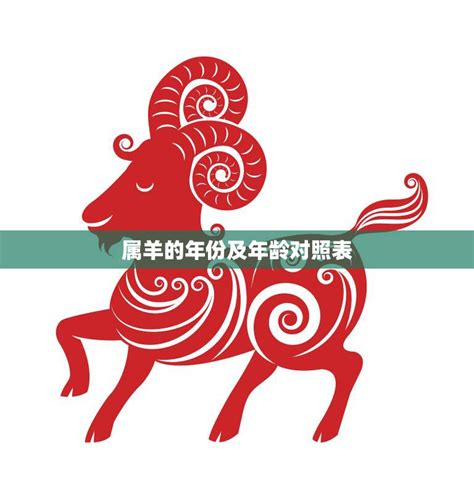 羊生肖年份|属羊的年份有哪些 属羊的年份及年龄对照表